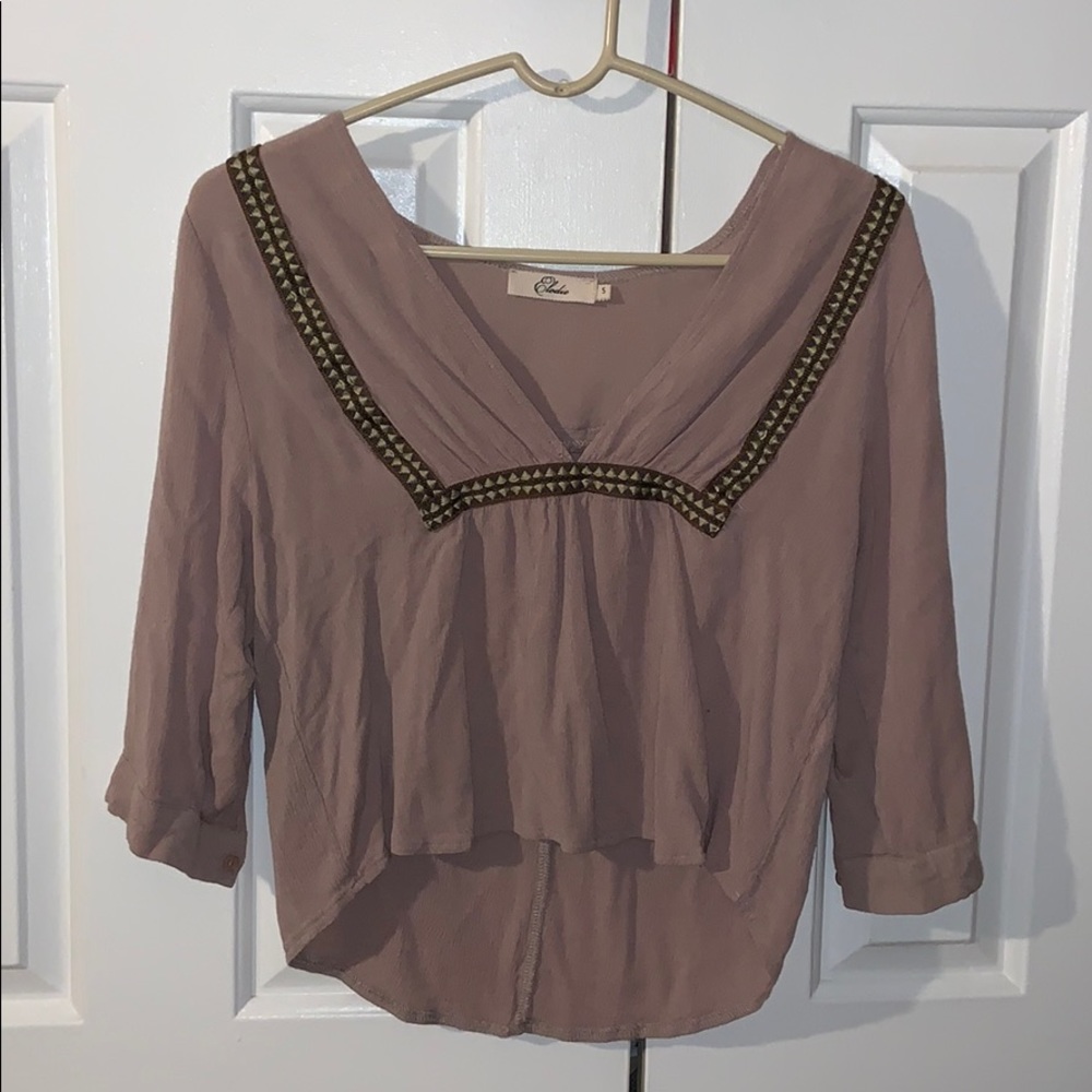 Mauve Blouse